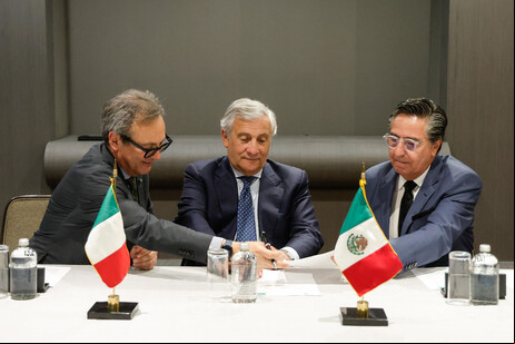 Tajani participou de  de acordo no México