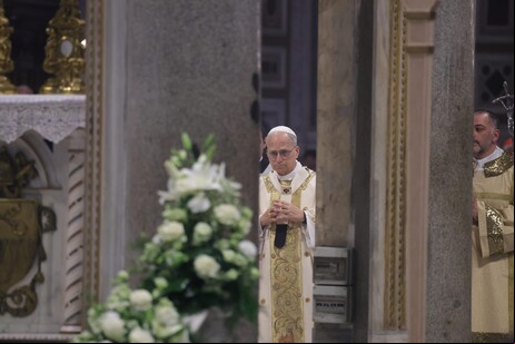 Pontífice celebrou missa em Basílica de São João de Latrão