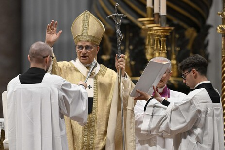 Papa Leão XIV ordena sacerdotes na Basílica de São Pedro