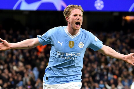 Kevin De Bruyne foi o principal jogador da era de ouro do Manchester City