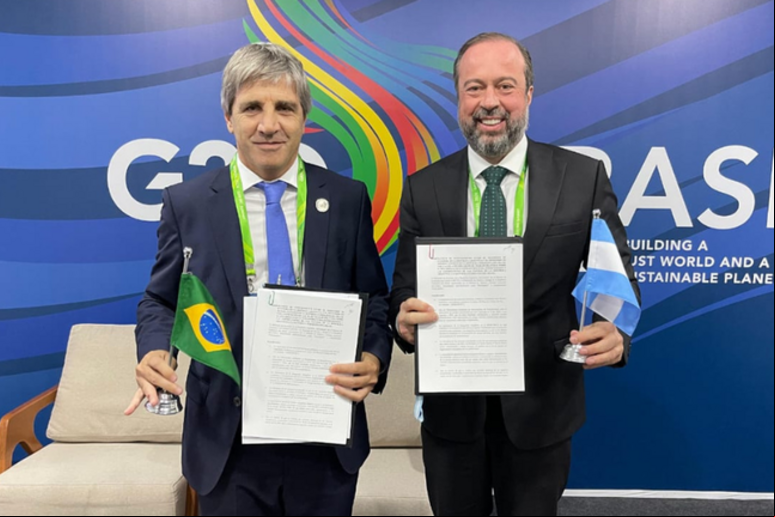 Acordo sobre Vaca Muerta foi assinado pelo ministro de Minas e Energia, Alexandre Silveira © ANSA/Divulgação