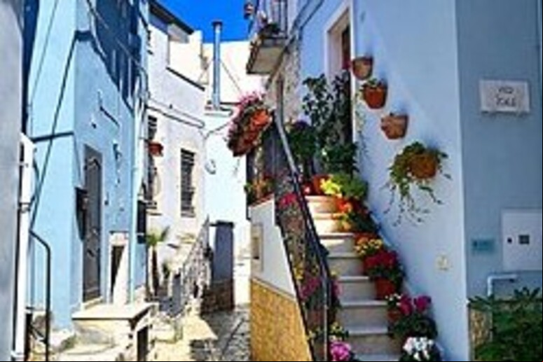 Casamassima é conhecida como o  'vilarejo azul ' © ANSA/Wikimedia commons