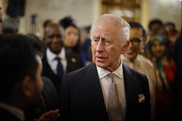 Charles III apareceu em evento no Castelo de Windsor © ANSA/EPA