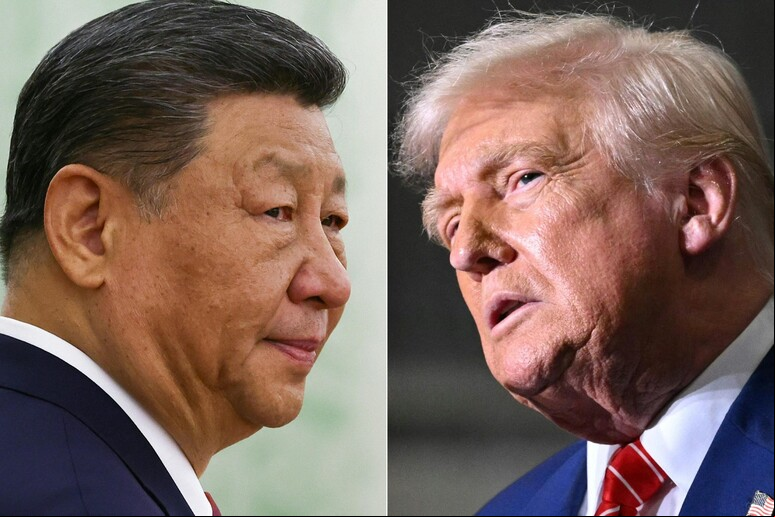 Trump e Xi enviaram delegações a Londres para negociar tarifaço © ANSA/AFP