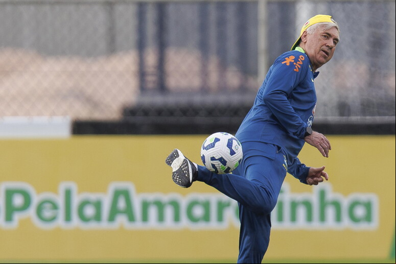 Técnico italiano buscará primeira vitória no comando do Brasil no duelo contra o Paraguai © ANSA/EPA